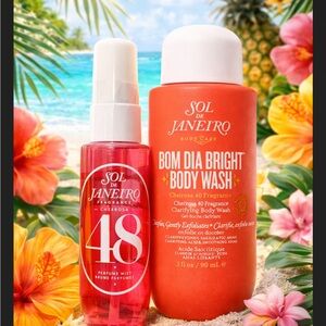 Sol de Janeiro Mini Bundle – Cheirosa 48 Perfume Mist + Bom Dia Bright Body Wash